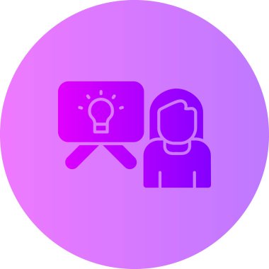 İnsan simgesinin vektör illüstrasyonu