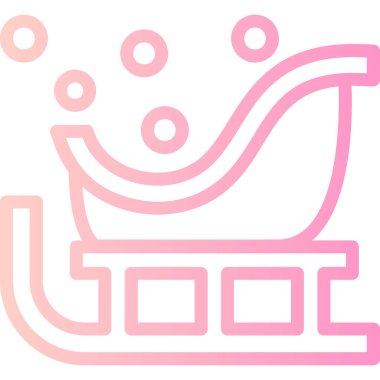 bebek koltuğu simgesi, vektör illüstrasyonu