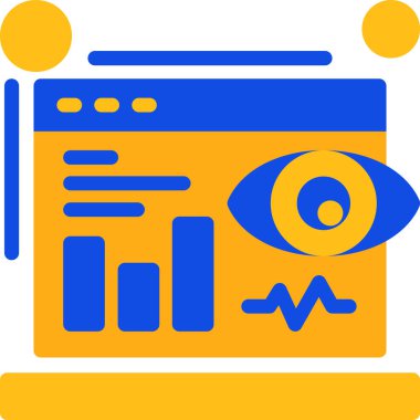 analitik iş analiz simgesi