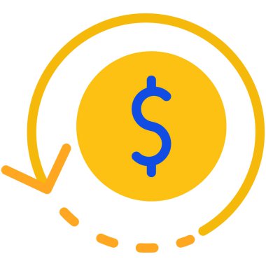 Dolar Sikkesi. Basit tasarım