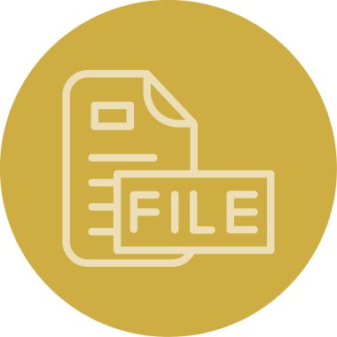 dosya biçimi vektör illüstrasyonuName