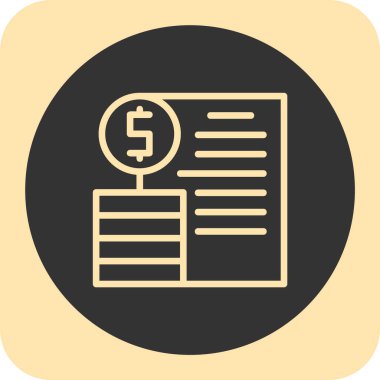 Vektör Doları simge tasarlamak