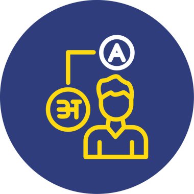 Bir kadının vektör illüstrasyonu