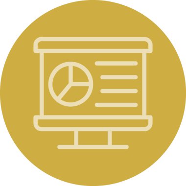 Bir saat simgesinin vektör illüstrasyonu