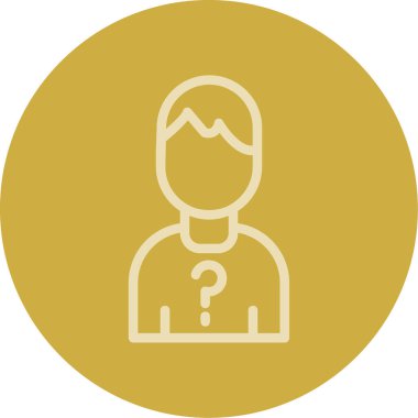 İnsanların ve simgenin vektör illüstrasyonu