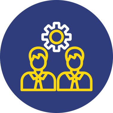 iş simgesi, vektör resimleme