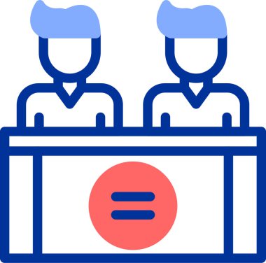 İnsan simgesinin vektör illüstrasyonu