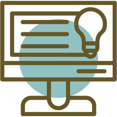 seo modern simgesinin vektör illüstrasyonu