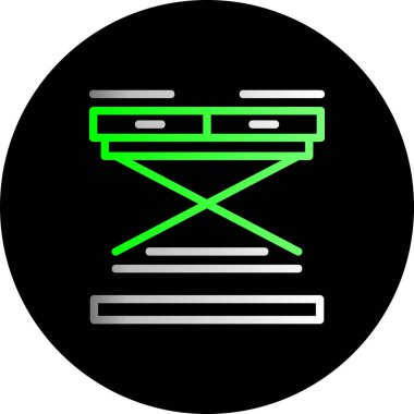 Benzersiz ağ ikonu vektör illüstrasyonu