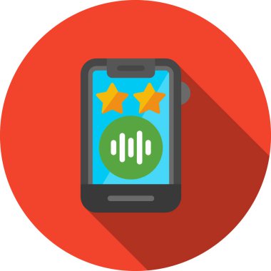 mobil uygulama simgesi, vektör illüstrasyonu