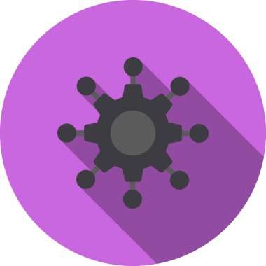 Vites simgesi. tasarım için vektör çizimi