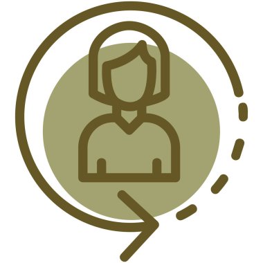 Konuş. Web simgesi basit illüstrasyon