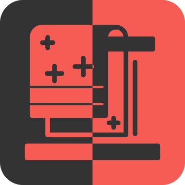 Modern b 'nin vektör illüstrasyonu eksik simgesi