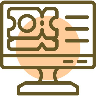 Bilgisayar faresi. Basit simge