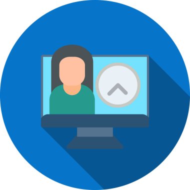 seo modern simgesinin vektör illüstrasyonu