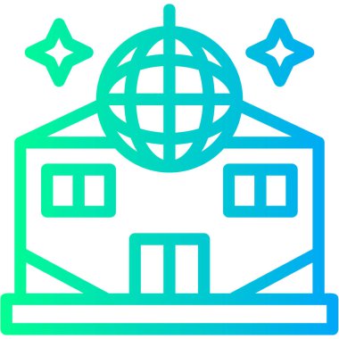 Ev. Web simgesi basit illüstrasyon