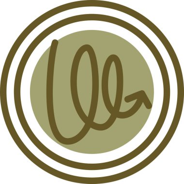 Ok simgesi simgesi tasarımı