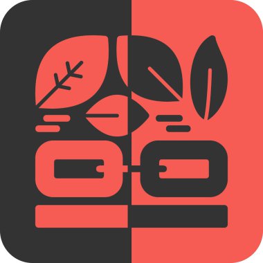 Ekoloji ikonu. Web için vektör işareti ve sembolü çizimi.