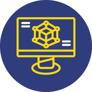 seo modern simgesinin vektör illüstrasyonu