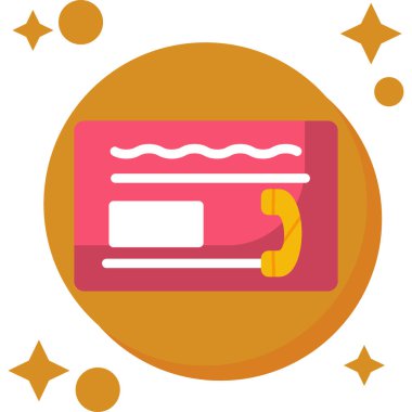 Kredi kartı ikonu vektör illüstrasyonu