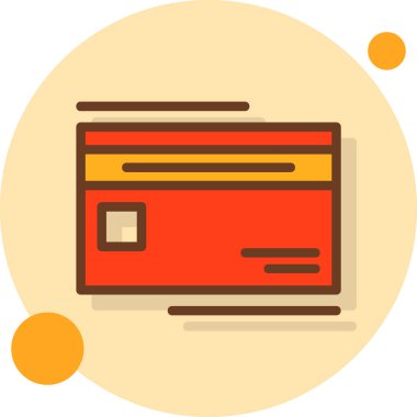 Kredi kartıyla. Basit tasarım