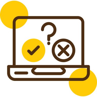 Hata. Web simgesi basit illüstrasyon