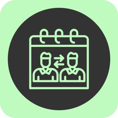 seo modern simgesinin vektör illüstrasyonu