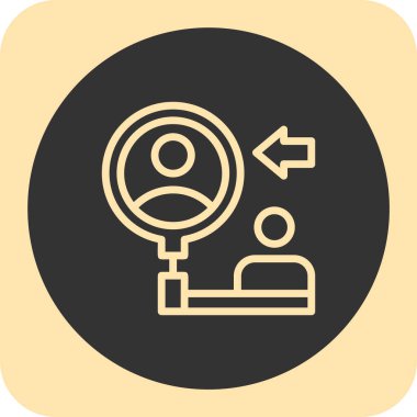 seo modern simgesinin vektör illüstrasyonu