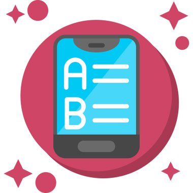 Düz biçimli hesap makinesi simgesi