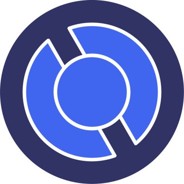 Modern bir simgenin vektör illüstrasyonu