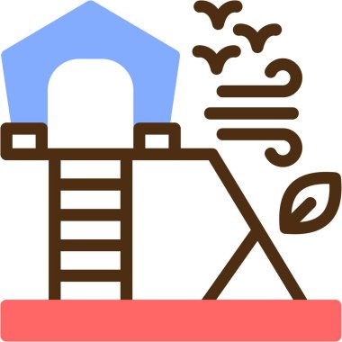 Basit vektör illüstrasyon noel kavramı