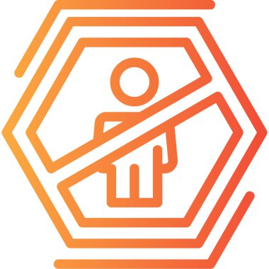 iş simgesi ve vektör illüstrasyonu beyaz arkaplanda izole edildi