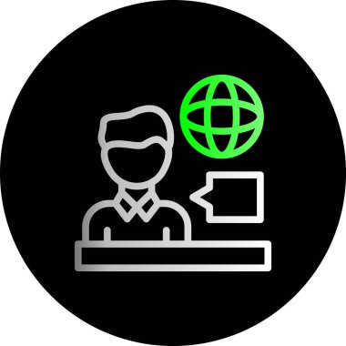 Kişisel ve ticari kullanım için vektör iş simgesi.