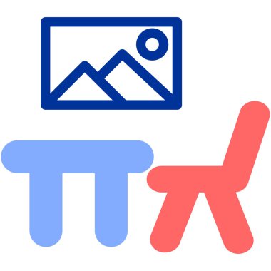 harita simgesi vektör illüstrasyonu