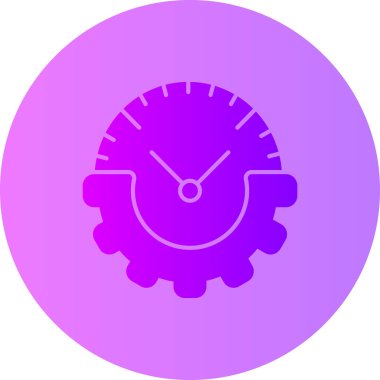 dişli modern simge vektör illüstrasyonu