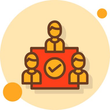 iş simgesi vektör illüstrasyonu