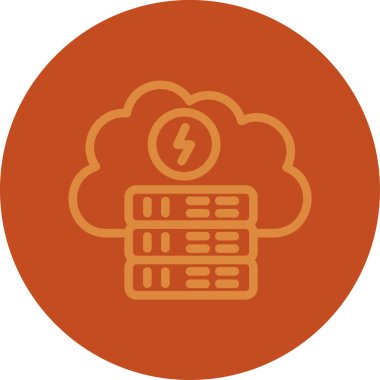 Modern simgenin vektör illüstrasyonu