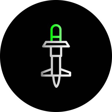 vektör modern simgesi arkaplanda izole edildi