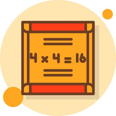 Okul yönetim kurulu. Basit illüstrasyon