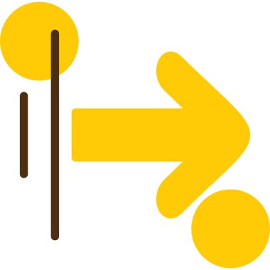 Yön oku. Basit tasarım