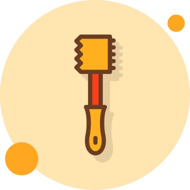 Modern çiftlik simgesinin vektör illüstrasyonu