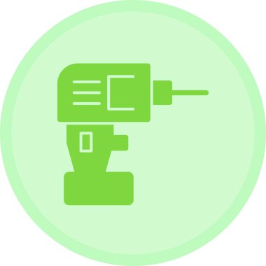 Mikroskop simgesinin vektör çizimi