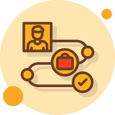 ticari finans simgesi vektör illüstrasyonu