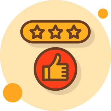 Müşteri denetleme vektör simgesi