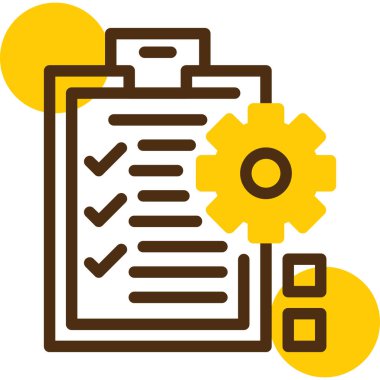 sözleşme ikonu vektör illüstrasyonu