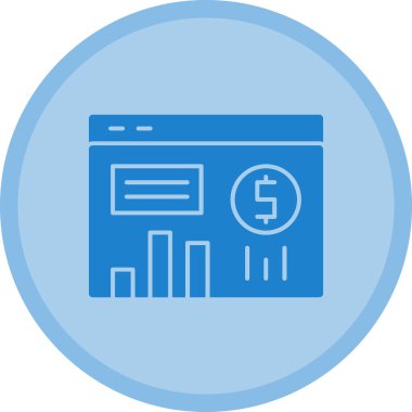 iş simgesi vektör illüstrasyonu