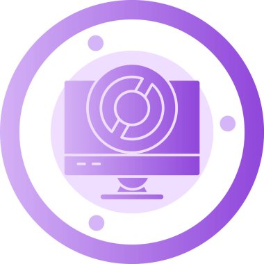 bilgisayar simgesi, vektör illüstrasyonu