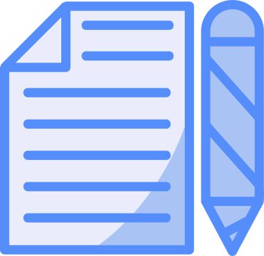 Belge. Web simgesi basit tasarım