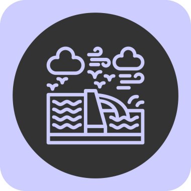 Hava simgesinin vektör illüstrasyonu