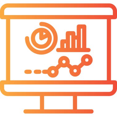 seo modern simgesinin vektör illüstrasyonu